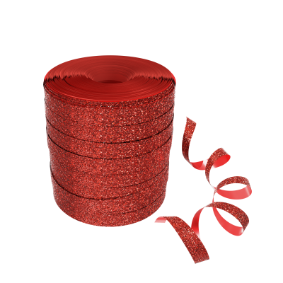 Fitilho Glitter Vermelho